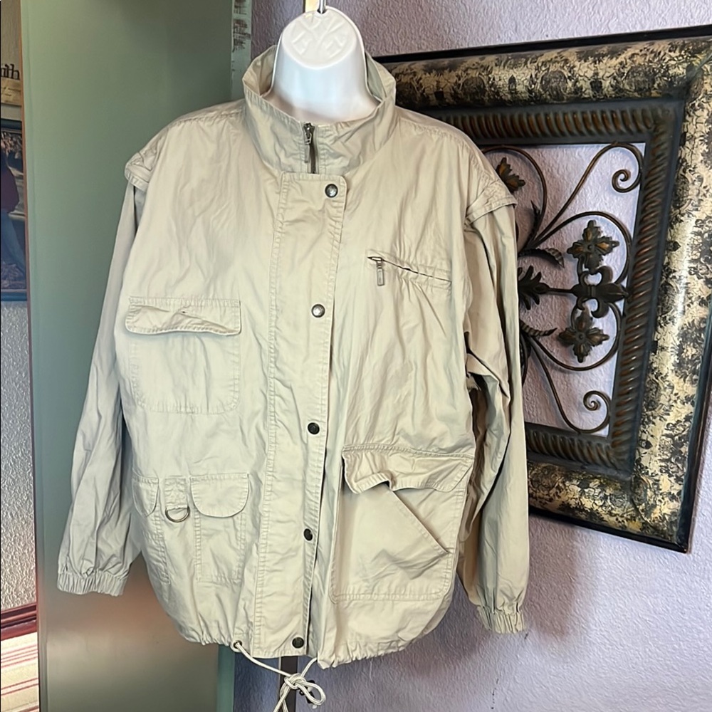 Mackintosh Men's Tan Military Field Jacket  Sz M